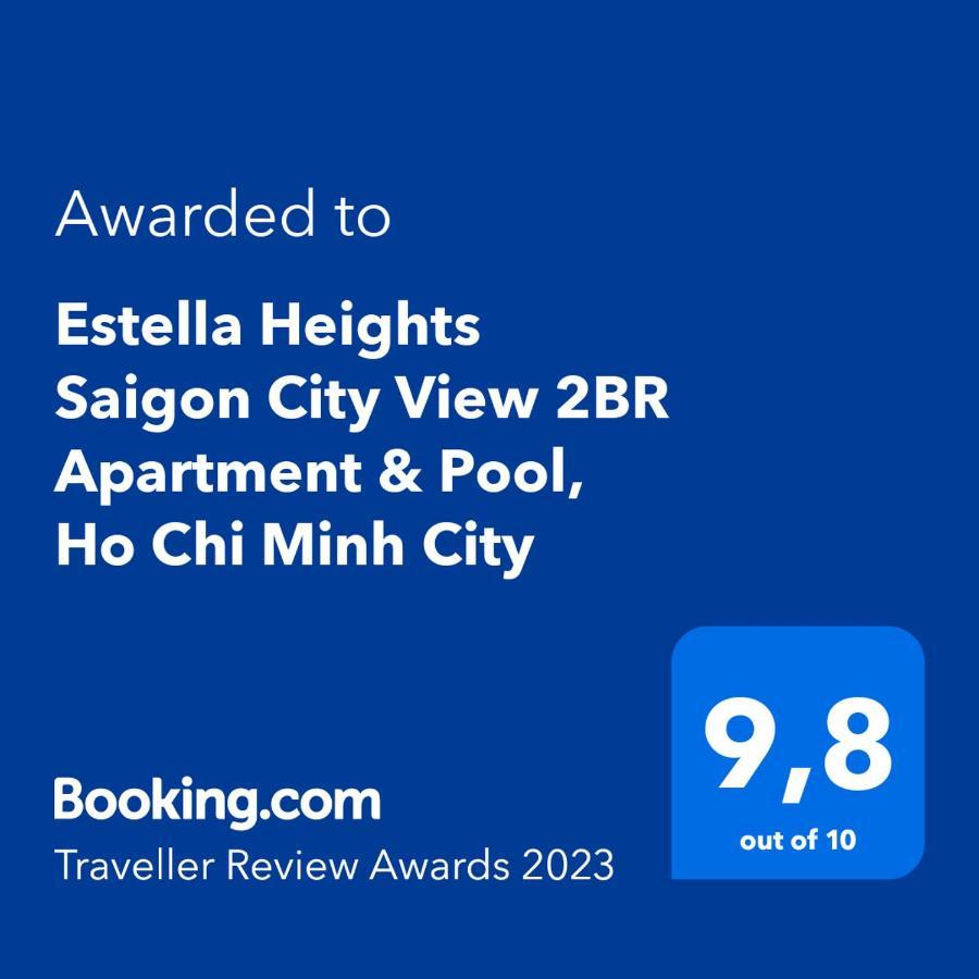 Estella Heights Saigon City View 2Br Apartment & Pool, Ho-Chi-Minh-Stadt Exterior foto